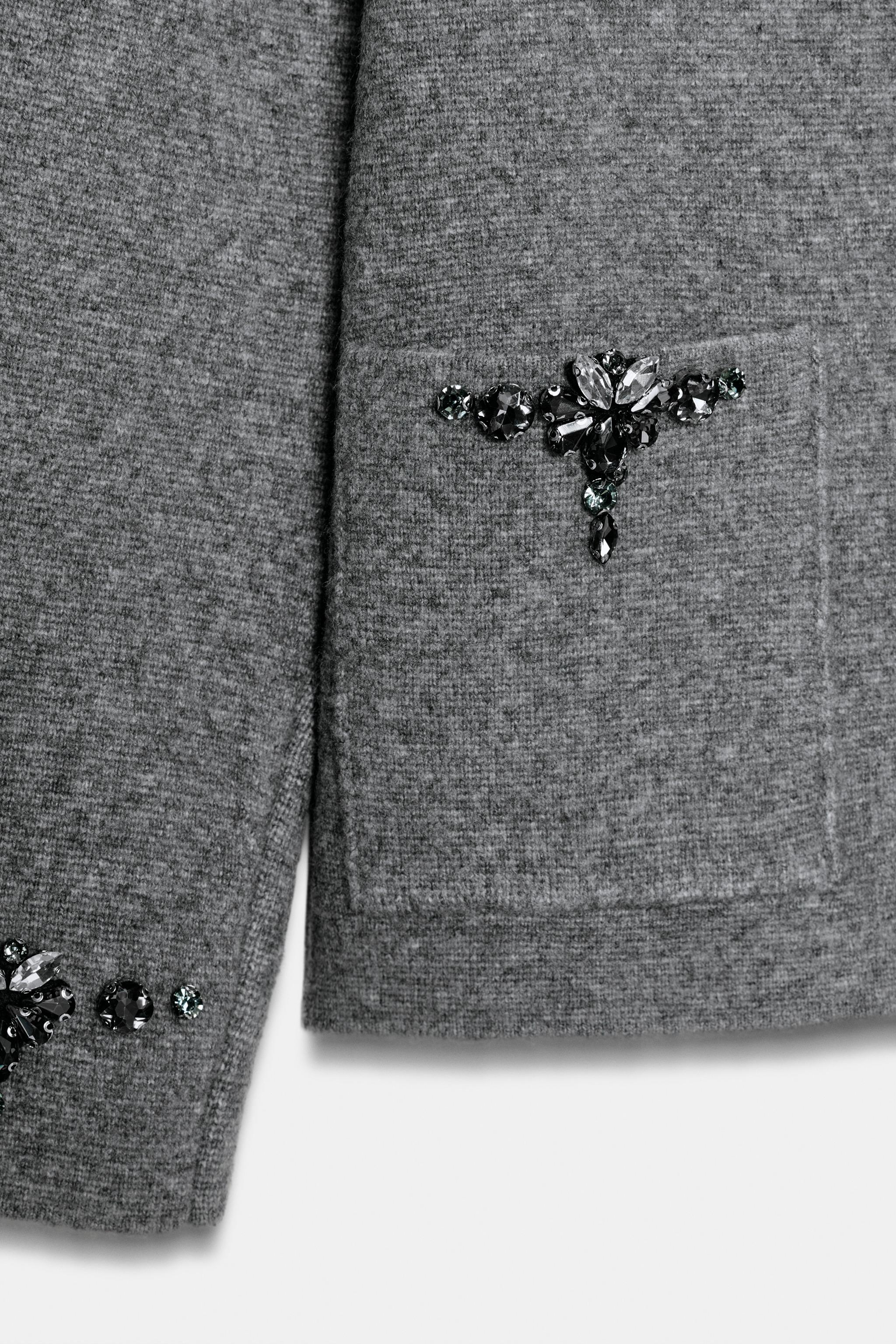 GILET EN MAILLE FANTASIE